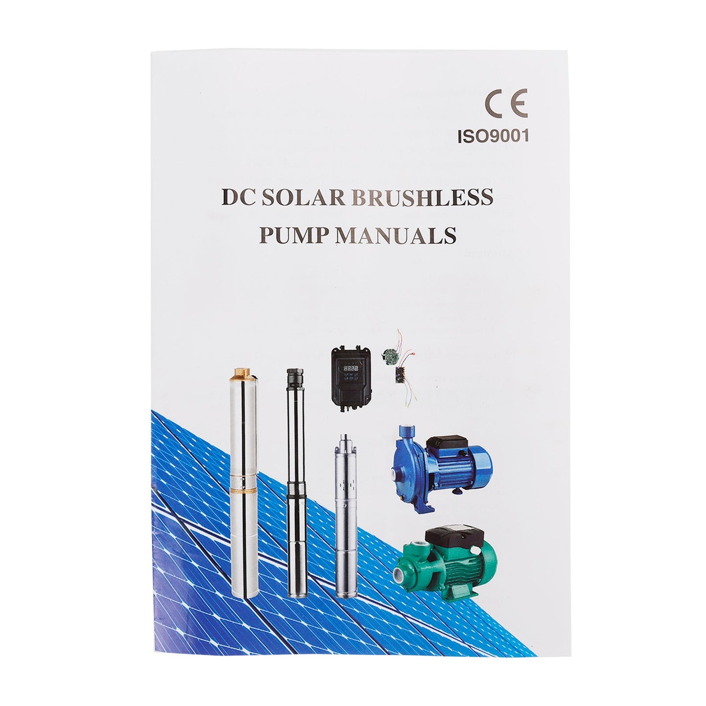 750W 48V Solar Submersible Screw Pump Kit, 3-Inch with MPPT Controller, 140M (459ft) Head for Deep Well Irrigation