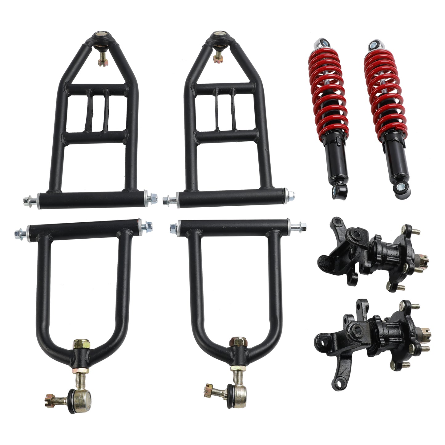 12" Front Suspension Swingarm Assembly – Replacement for Buggy, Electric ATV, Go-Kart & Bike