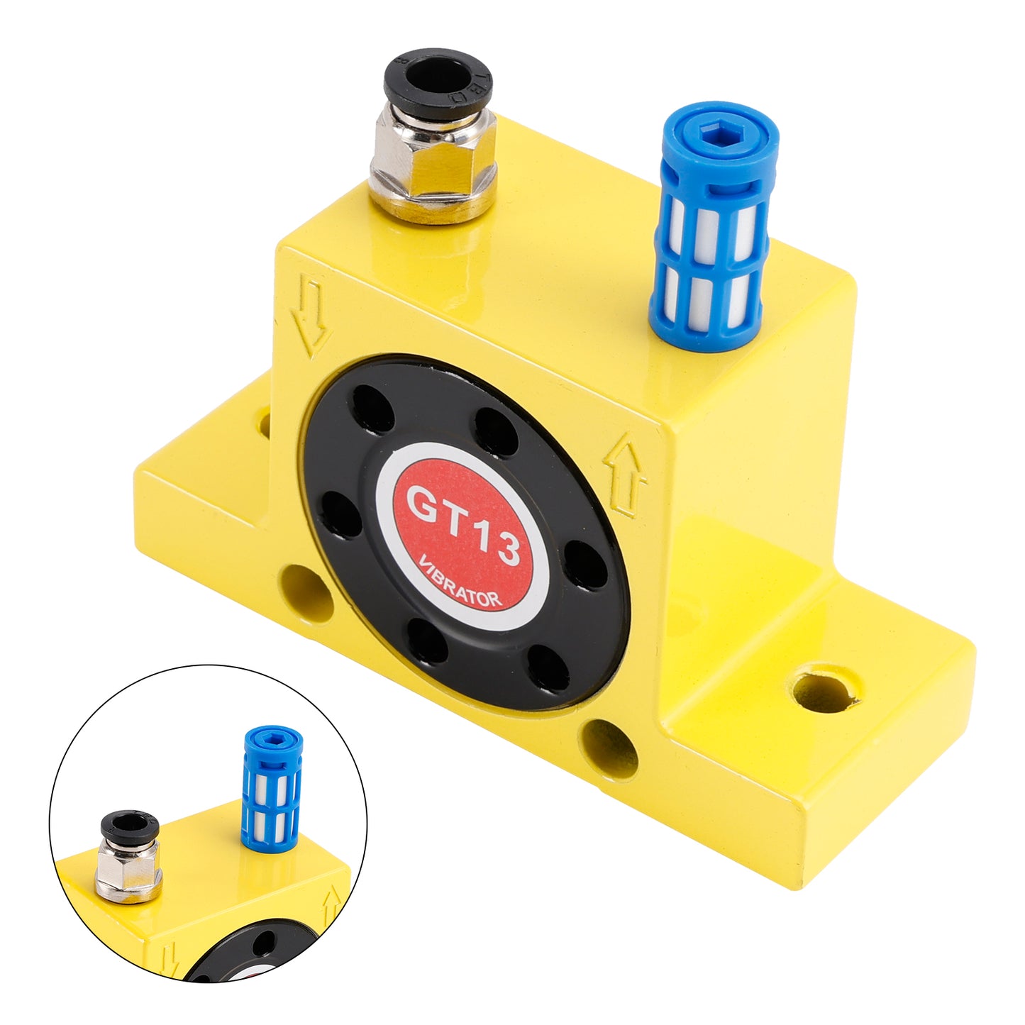 Pneumatic Turbine Vibrators GT8/10/13/16/20/25 Silent Golden Industrial Vibrator, GT13