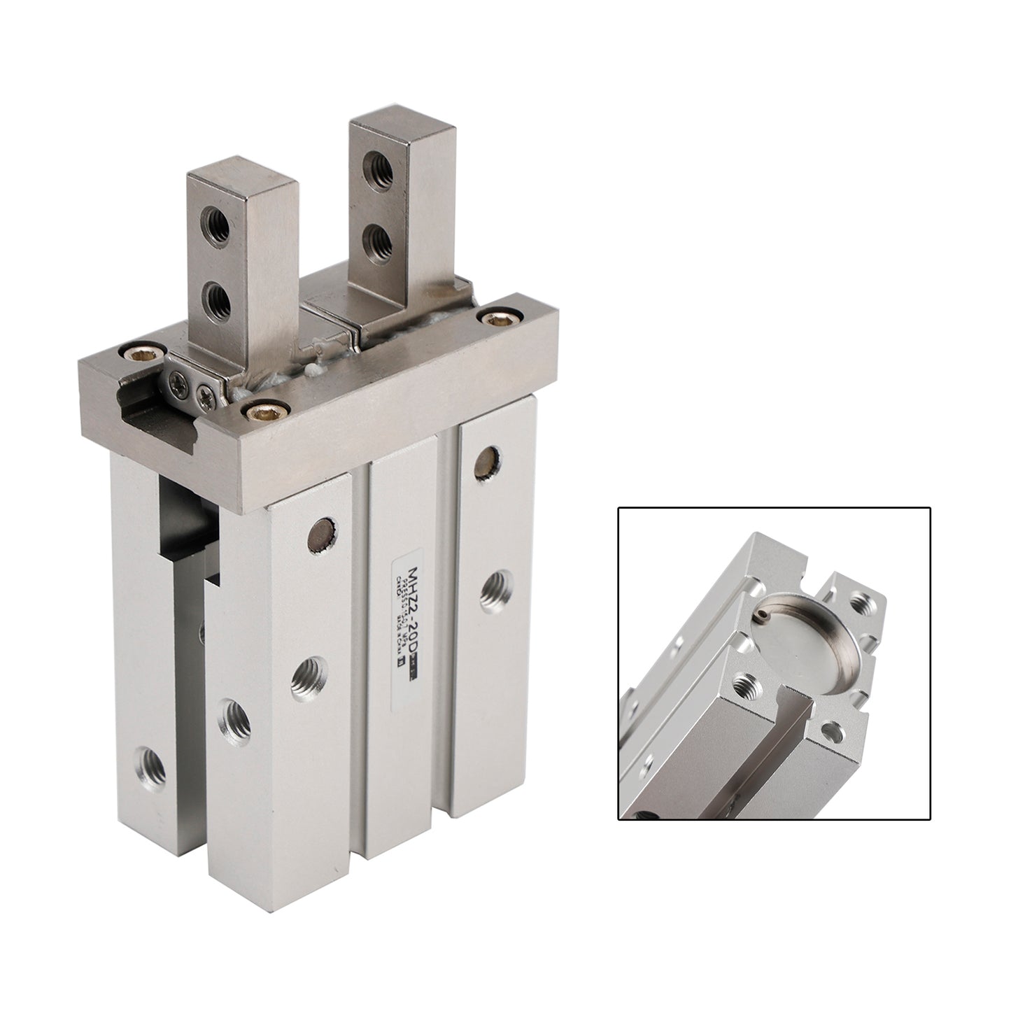 For SMC MHZ2-20D 20mm Parallel Air Gripper Cylinder Bore Pneumatic Part Finger