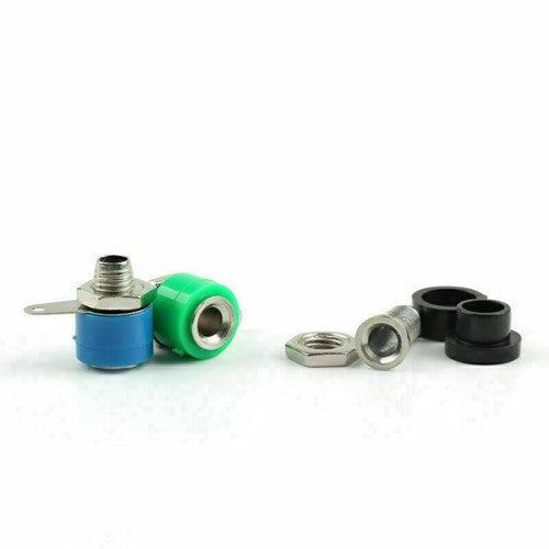 100 Pcs 4mm Banana Socket Jack For Banana Plug Connector New