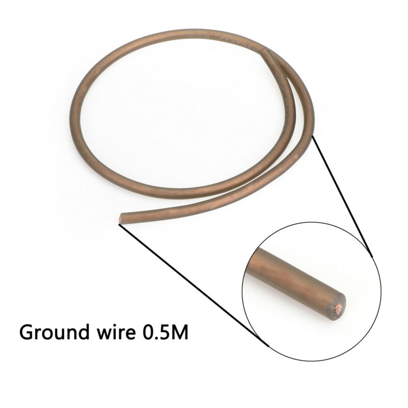 10 Gauge 1500W Complete Amplifier Wiring Kit with RCA & Speaker Cables for Car Audio Subwoofer Amp Install