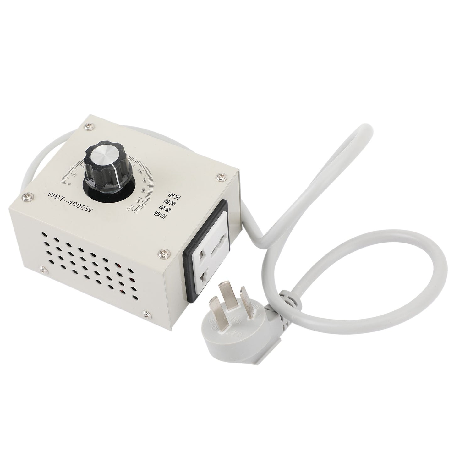 4000W AC 220V Variable Voltage Controller for Fan Speed Motor Dimmer