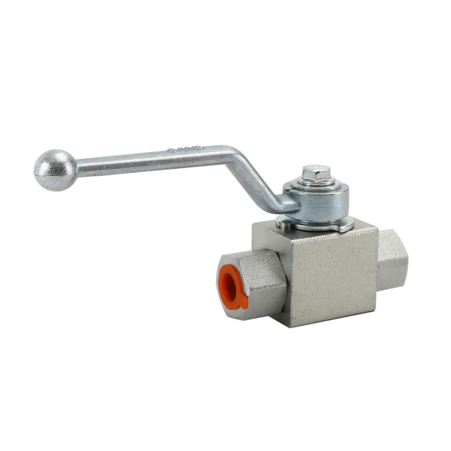 2 Way Hydraulic Ball Valve 1/4" NPT Female High Pressure Ball Valve, 1/4 DN06"