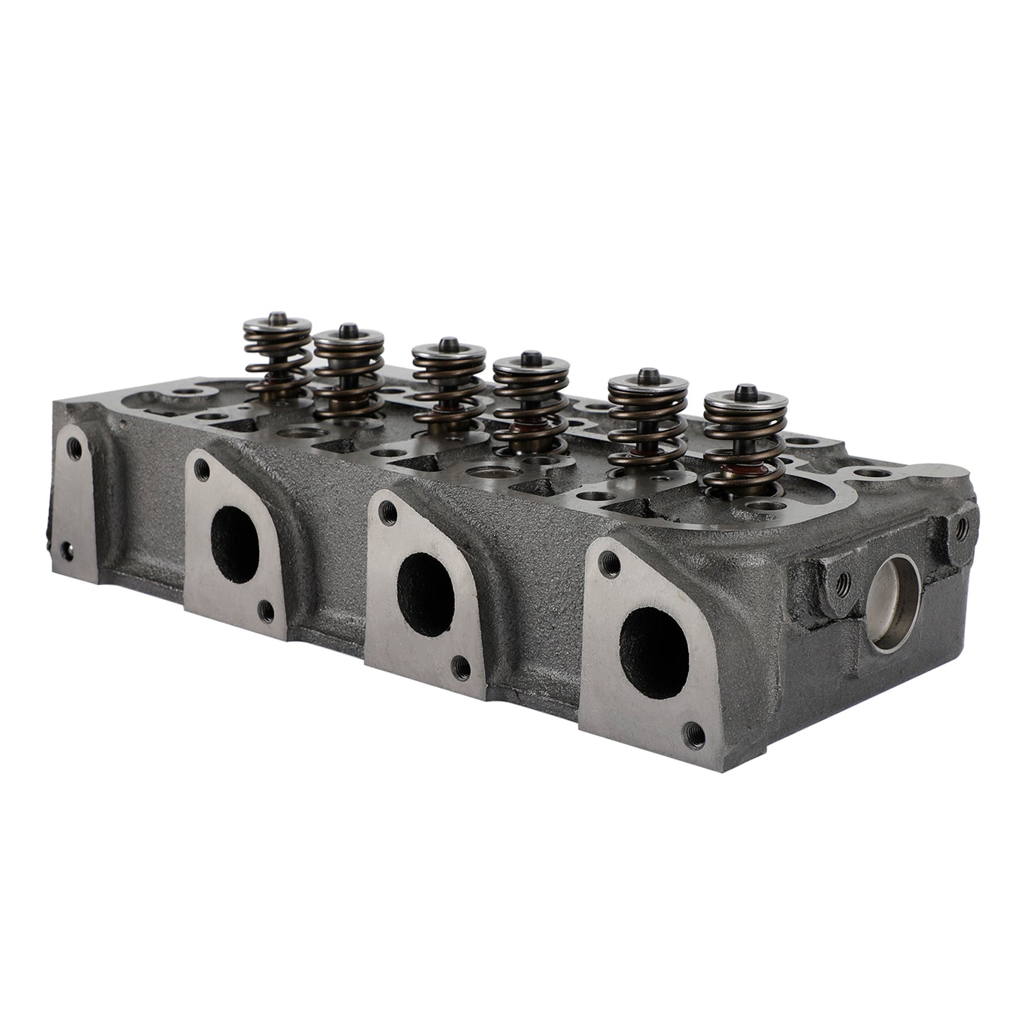 Complete Cylinder Head Assembly for Kubota D1105 Engine, with Valves, Fits B2410 Tractors, KX41 Excavators & RTV1100