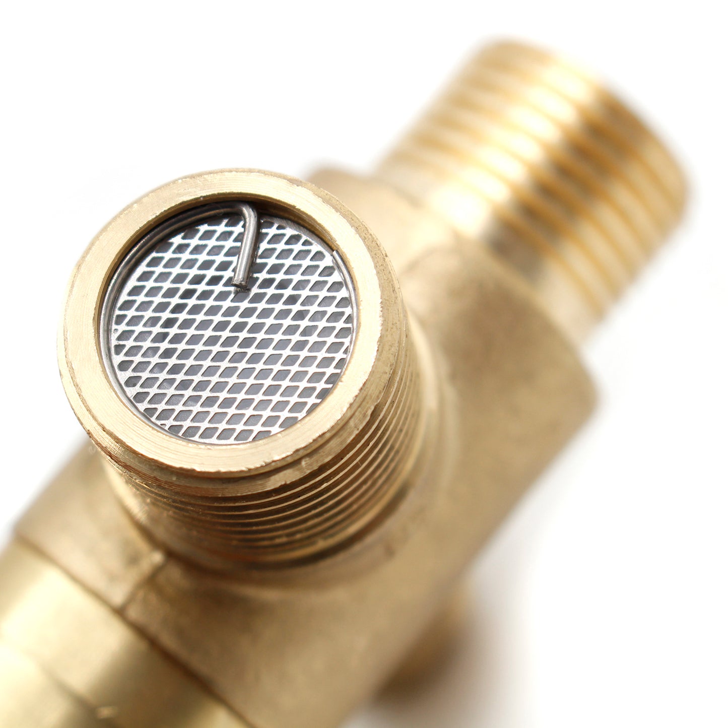 Brass Thermostatic Mixing Valve Bathroom Faucet Temperature Mixer Control UE