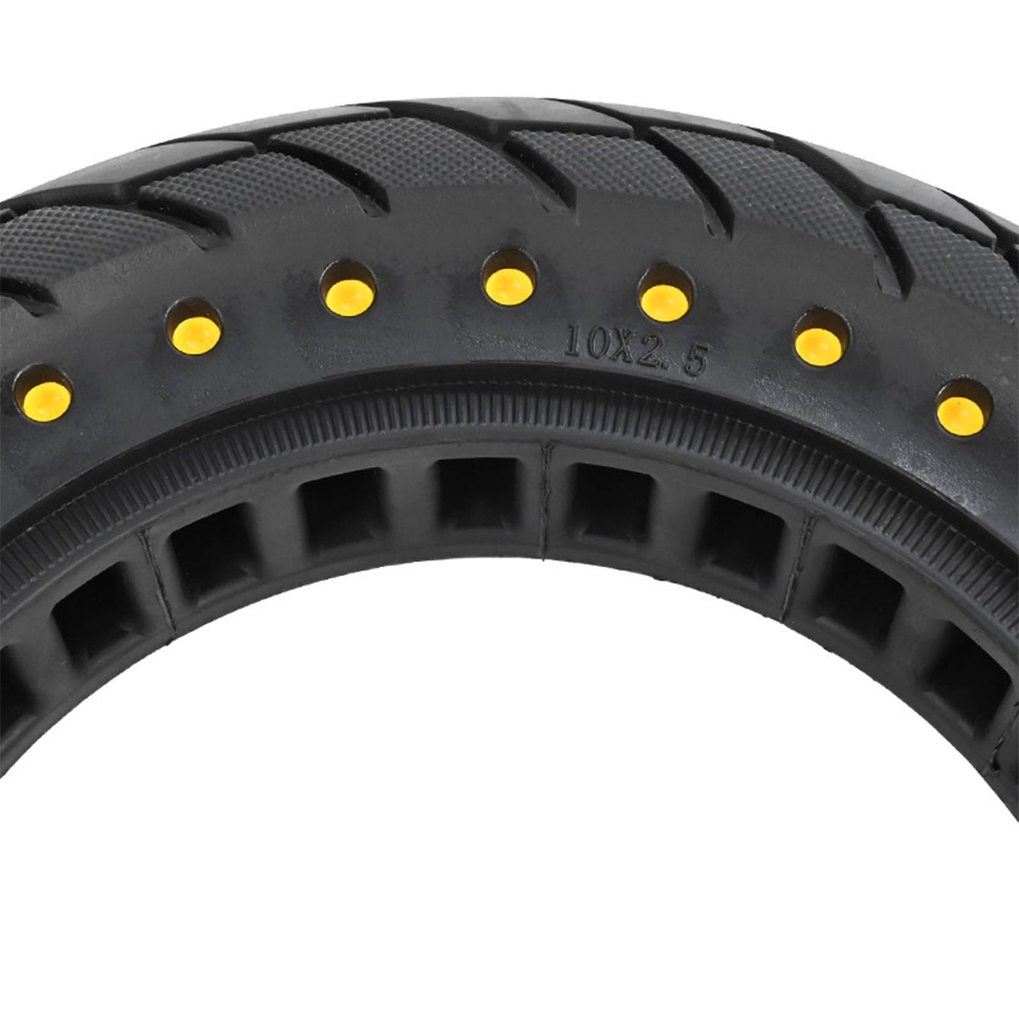 10x2.5 Solid Honeycomb Tire 60/70-6.5 for Ninebot Max G30