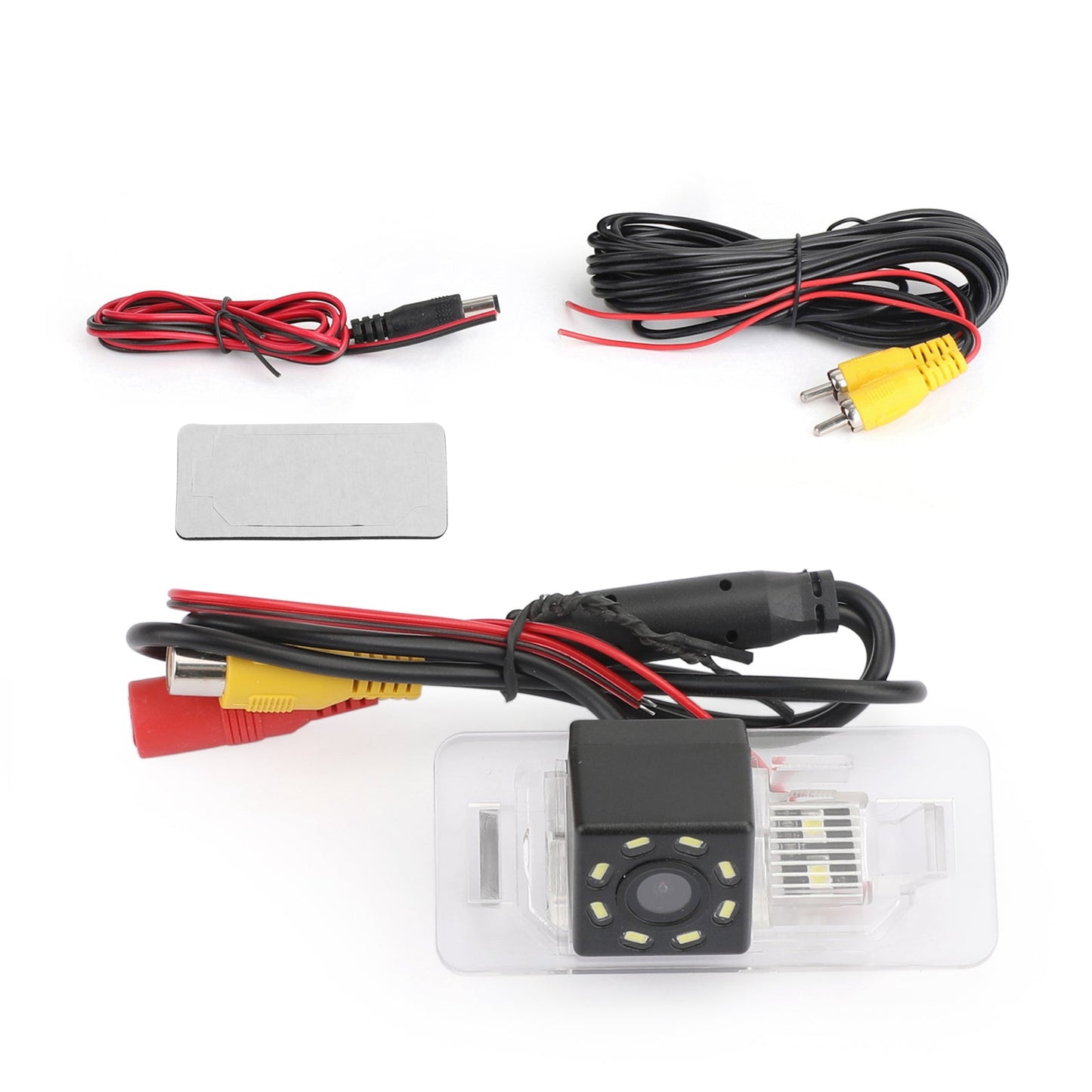 12 LED Car Reverse Backup Camera – Waterproof Night Vision Parking Assist Cam for BMW 3 Series, 5 Series, X5 (2008-2012)