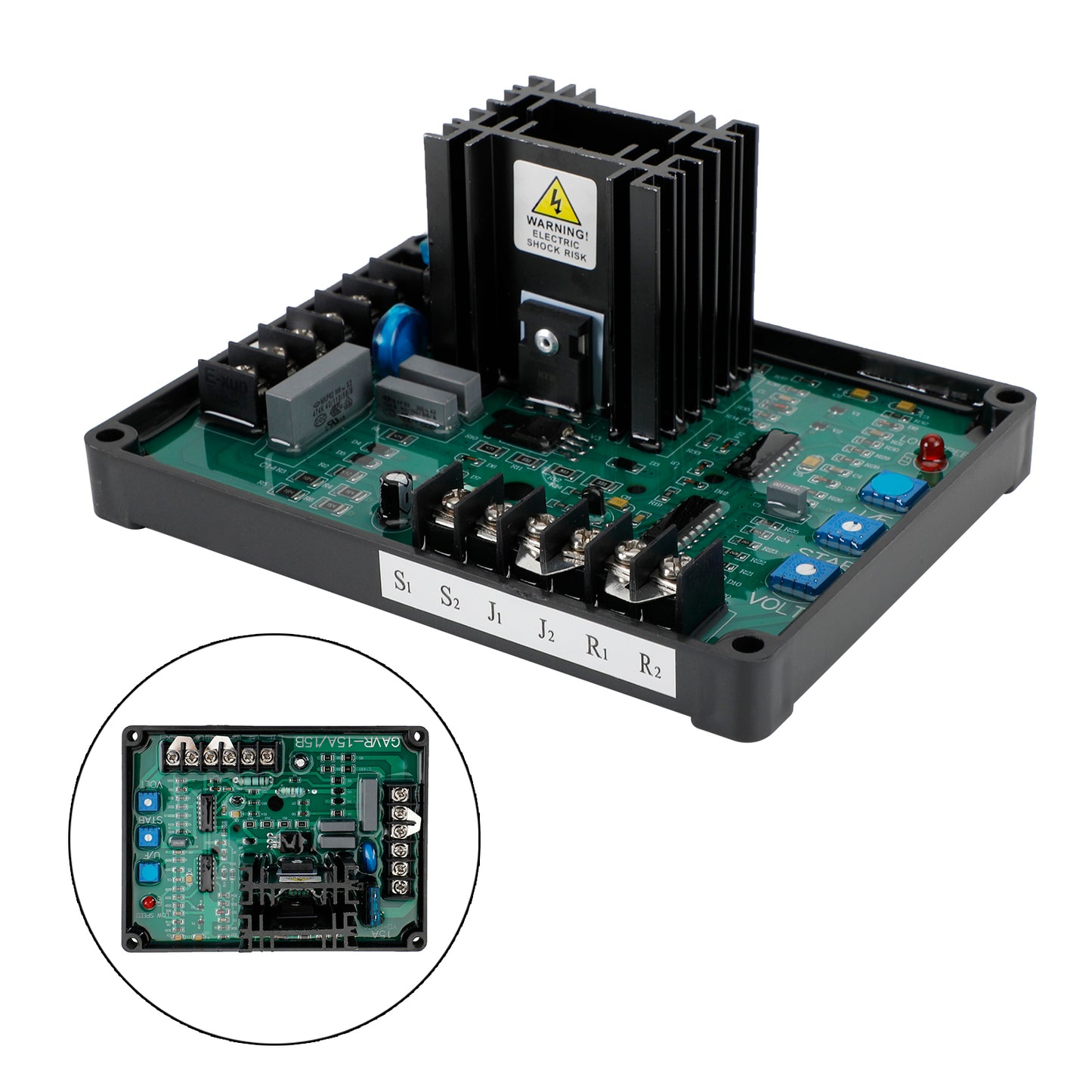 GAVR-15A AVR Universal/Brushless Generator Automatic Voltage Regulator Module