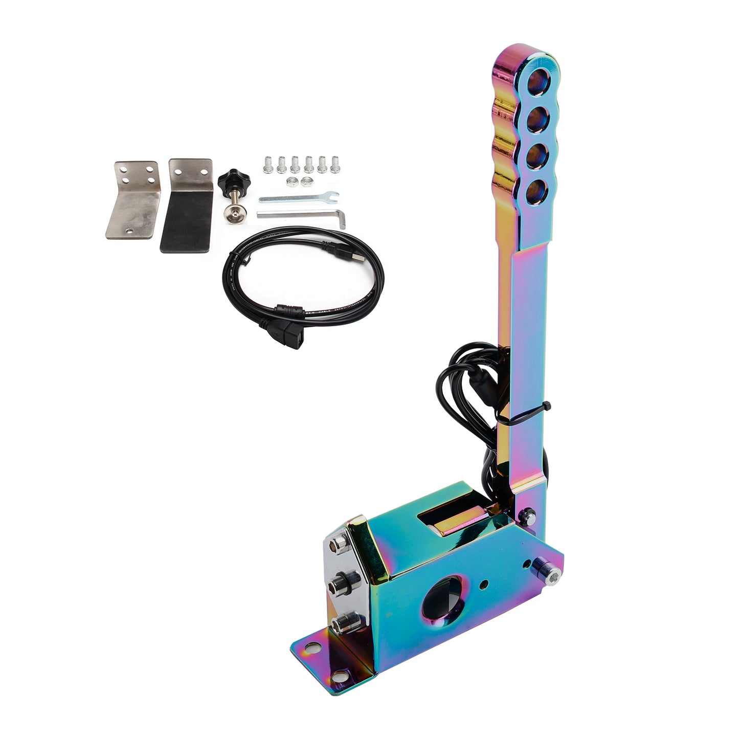 14Bit SIM USB Handbrake For Assetto PC Racing Games G25/G27/G29/T300 Neo Chrome