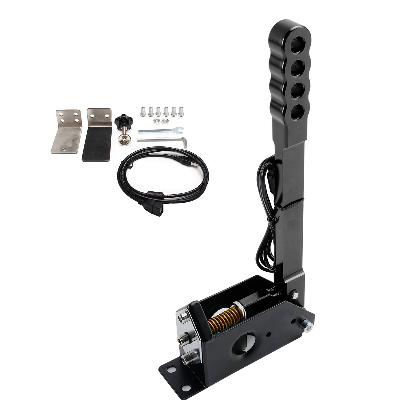 14Bit PC USB Sim Racing Handbrake w clamp for G25/G27/G29/T300/T500 For Asseto