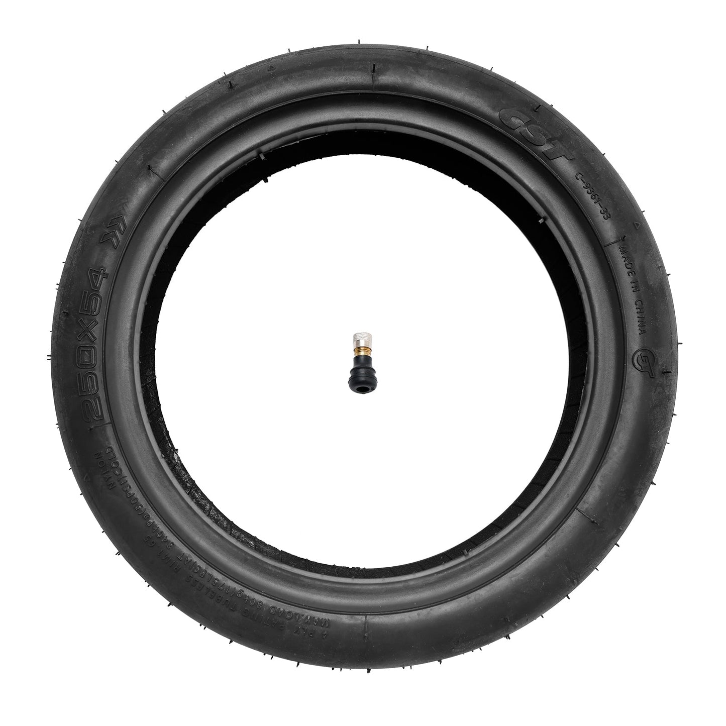 250x54 CST E-Scooter Tubeless Thickened Tyre for Xiaomi 4/Mi4 Pro