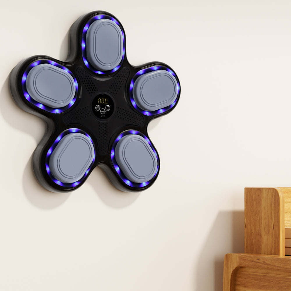 Music Boxing Machine with Boxing Gloves – Wall-Mounted Smart Boxing Trainer Electronic Punching Target for Home Indoor & Gym Workouts (Copy)