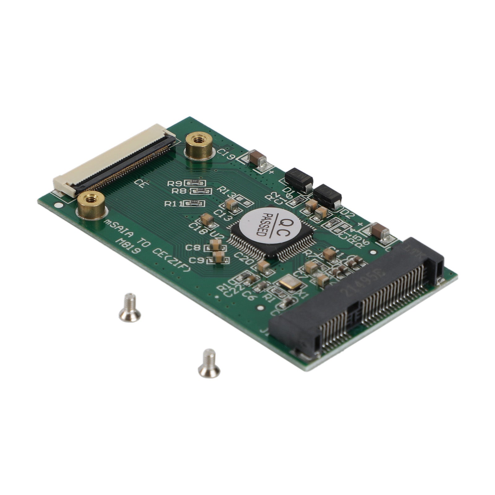 1.8 inch Mini mSATA PCI-E SSD HDD to 40pin ZIF CE Cable Adapter Card