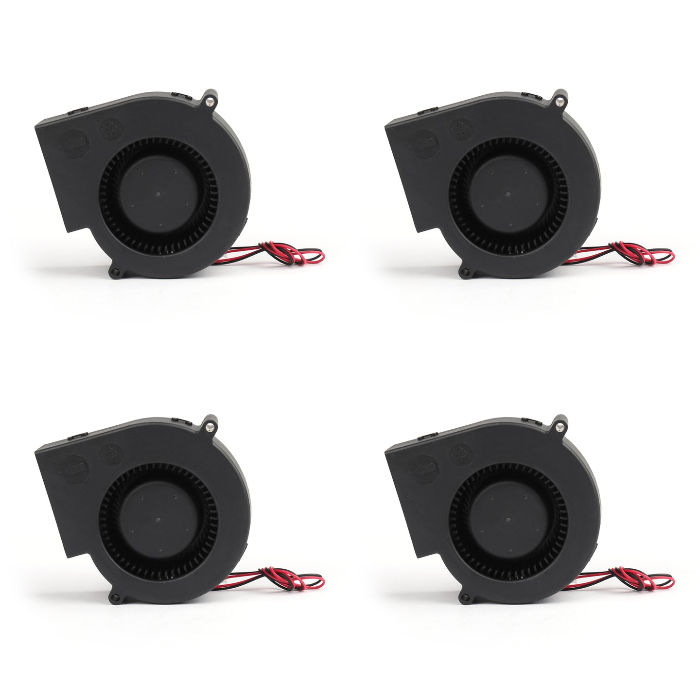4Pcs DC Brushless Cooling PC Computer Fan 12V 9733s 97x97x33mm 0.5A 2 Pin Wire