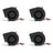 4Pcs DC Brushless Cooling PC Computer Fan 12V 9733s 97x97x33mm 0.5A 2 Pin Wire
