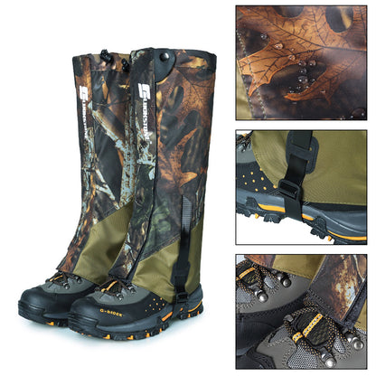 Outdoor Hiking Hunting Snow Waterproof Boot Cover Leg Gaiters