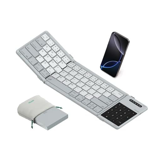 Tri-Fold Bluetooth Keyboard