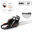 22inch Bar 62cc Chainsaw Powered Engine Gasoline Chain Saw Red & Black