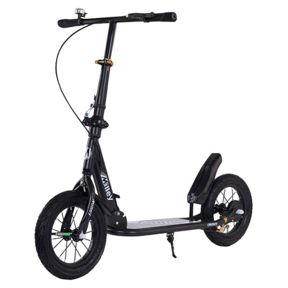 12 inch Big Wheel Kids Scooter Low Deck Dual Brake Steel Frame