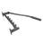 Wall Mounted Kindling Cracker & Firewood Splitter, Heavy-Duty Steel Lever Action Log Splitter for Wood Stove & Fire Pit