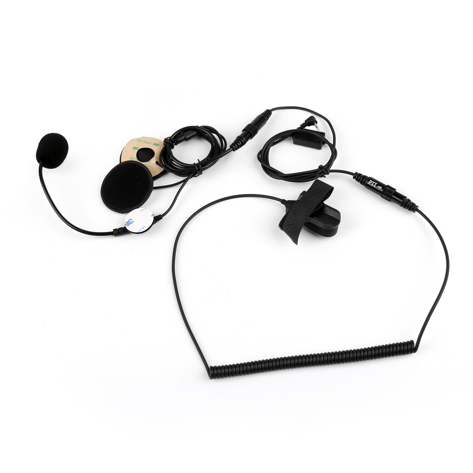1Pcs 2.5mm Helmet Tactical Motorcycle Headset PTT For FR50 T270 Radio