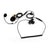 1Pcs 2.5mm Helmet Tactical Motorcycle Headset PTT For FR50 T270 Radio