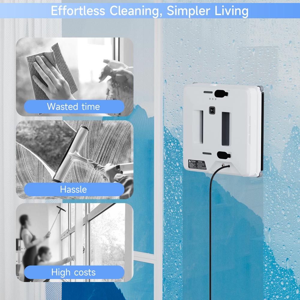 Hands-Free Smart Window Cleaning Robot