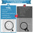 30X LED Magnifying Glass for Seniors