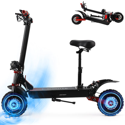 2000W 21ah off-road alloy electric scooter for adult With large display screen
