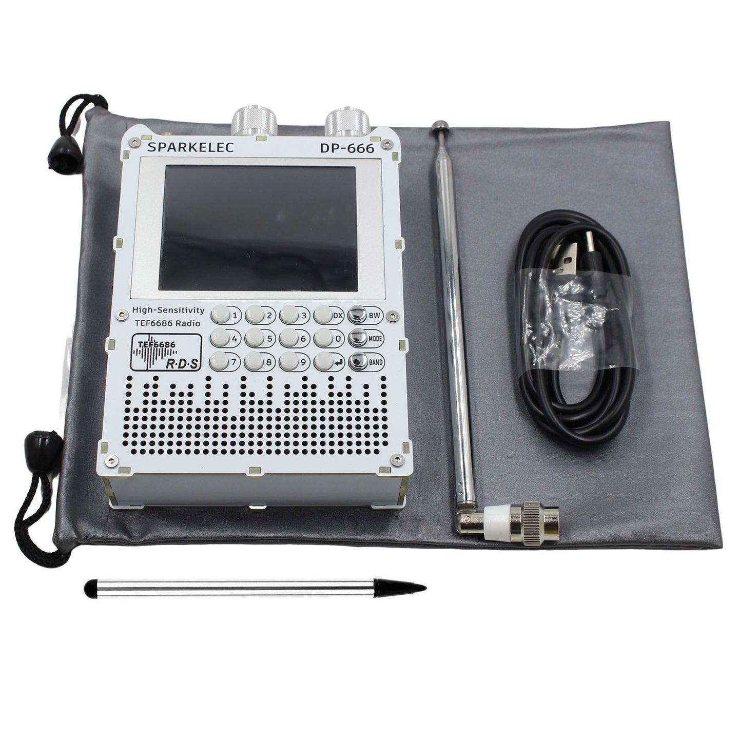 TEF6686 DSP Radio DP-666 High Sensitivity Full Band FM AM LW MW Shortwave Radio