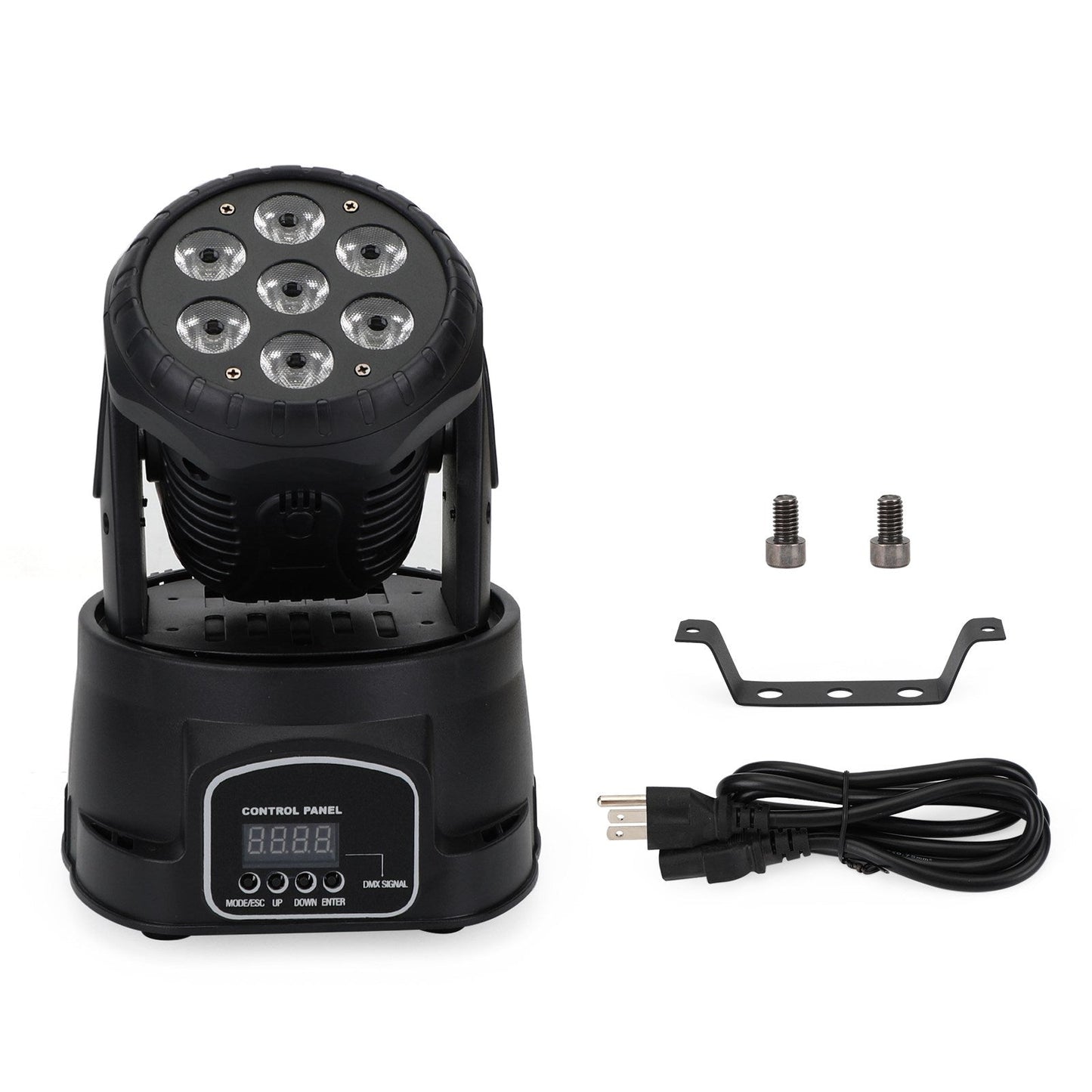 70W RGBW LED Moving Head Stage Light – 7x10W, DMX for DJ, Disco, Party & Stage