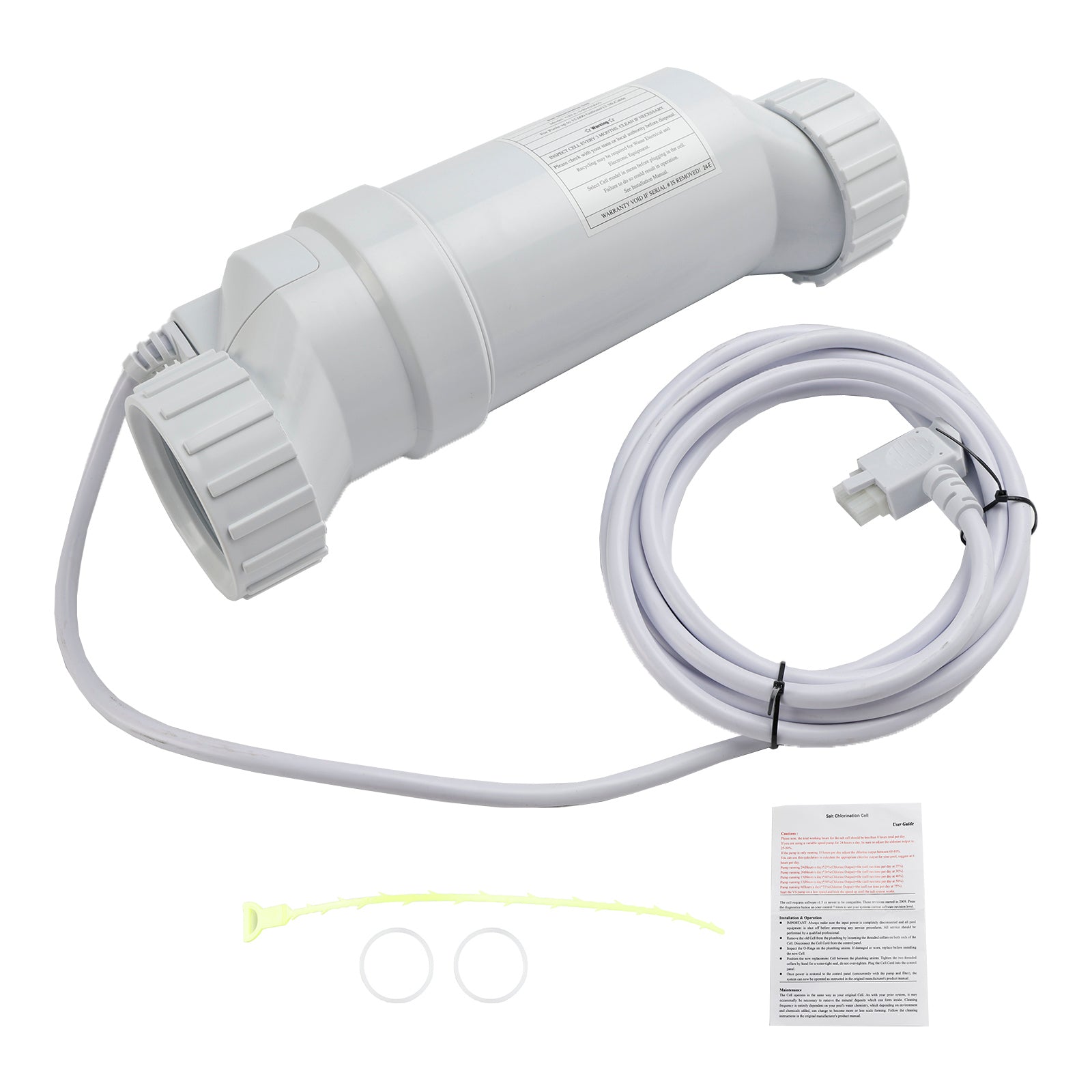 W3T-Cell-3 Replacement Salt Chlorination Cell, 15,000 Gallon TurboCell for Hayward AquaRite & SwimPure Systems