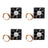 4Pcs DC Brushless Cooling PC Computer Fan 12V 7025B 70x70x25mm 0.2A 3 Pin Wire