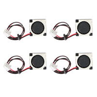 2 Pin Wire 4Pc Brushless DC Cooling Blower Fan 5V 20065VS 20x20x6mm