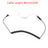 3.5mm Air Tube Headphone Anti-radiation Earphone Bodyguard Headset with Mic