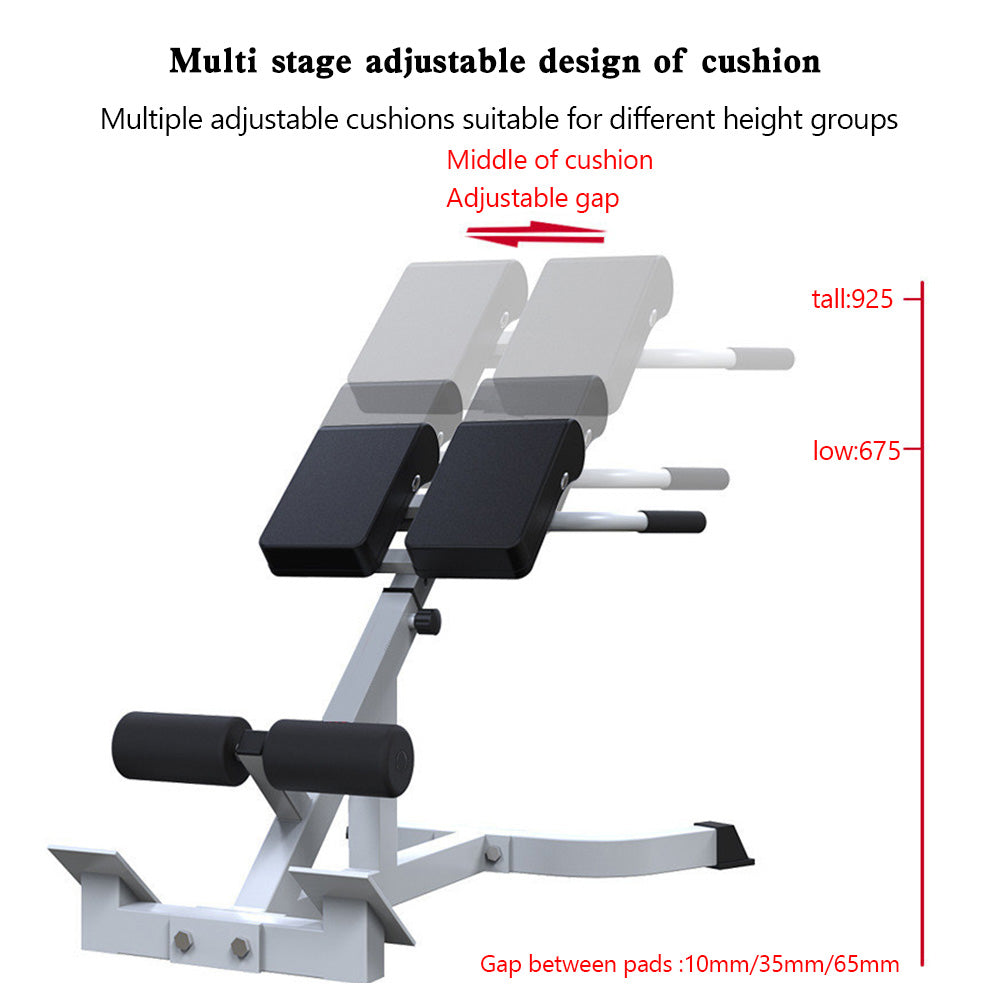 Adjustable Roman Chair – Back Extension & Core Exercise Bench for Home Gym