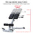 Adjustable Roman Chair – Back Extension & Core Exercise Bench for Home Gym