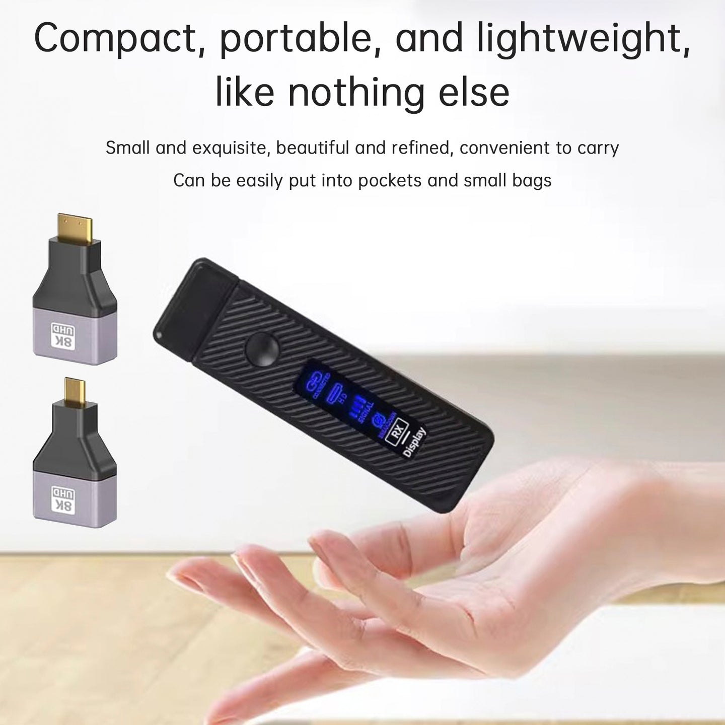 HDMI Wireless Screen Projector HD Video Transmitter Receiver Same Screen Device