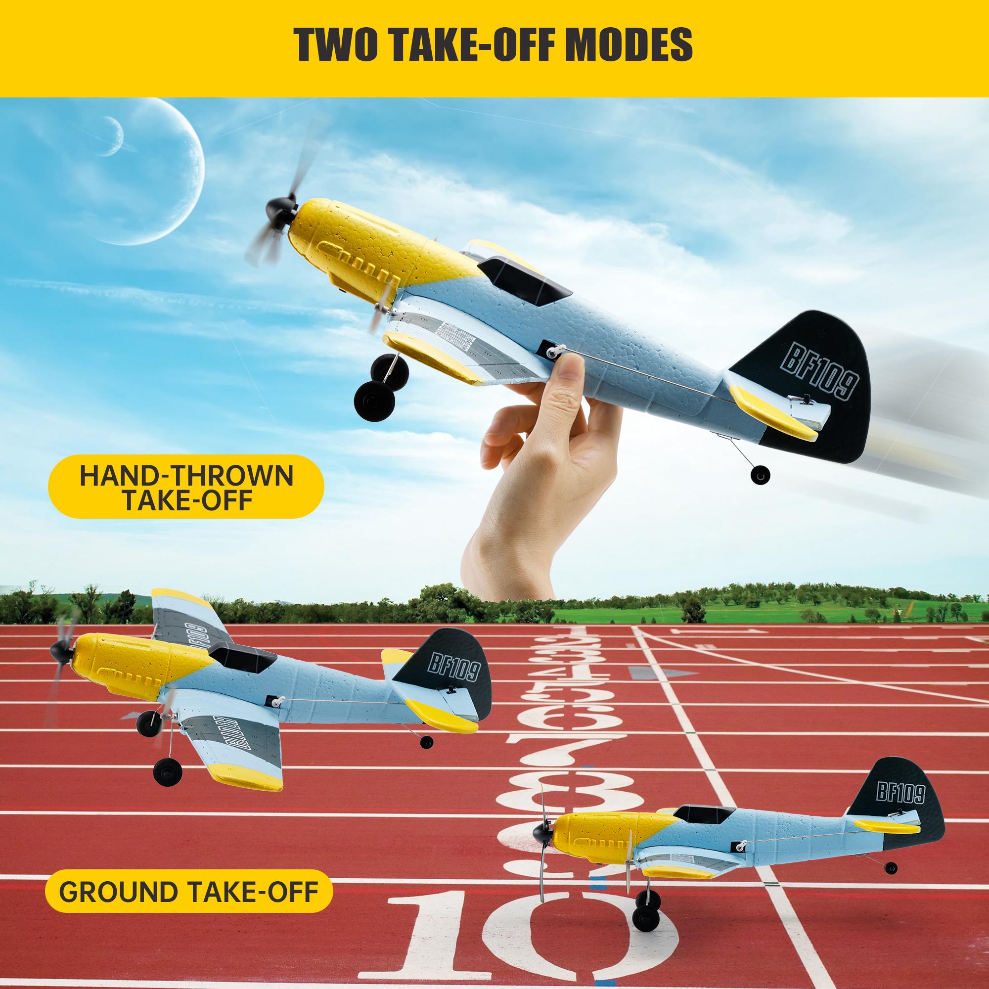 RC Fighter Airplane Collection – BF-109 & P-51 Mustang Models