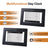 Large Digital Calendar Clock for Seniors with Date, Day & 12 Alarms