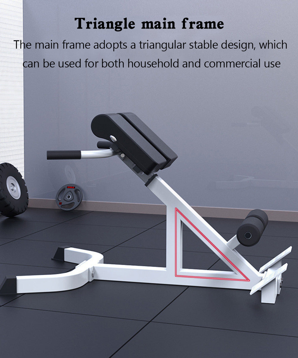 Adjustable Roman Chair – Back Extension & Core Exercise Bench for Home Gym