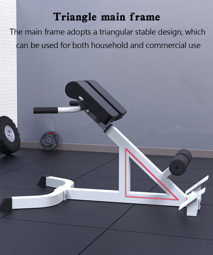 Adjustable Roman Chair – Back Extension & Core Exercise Bench for Home Gym