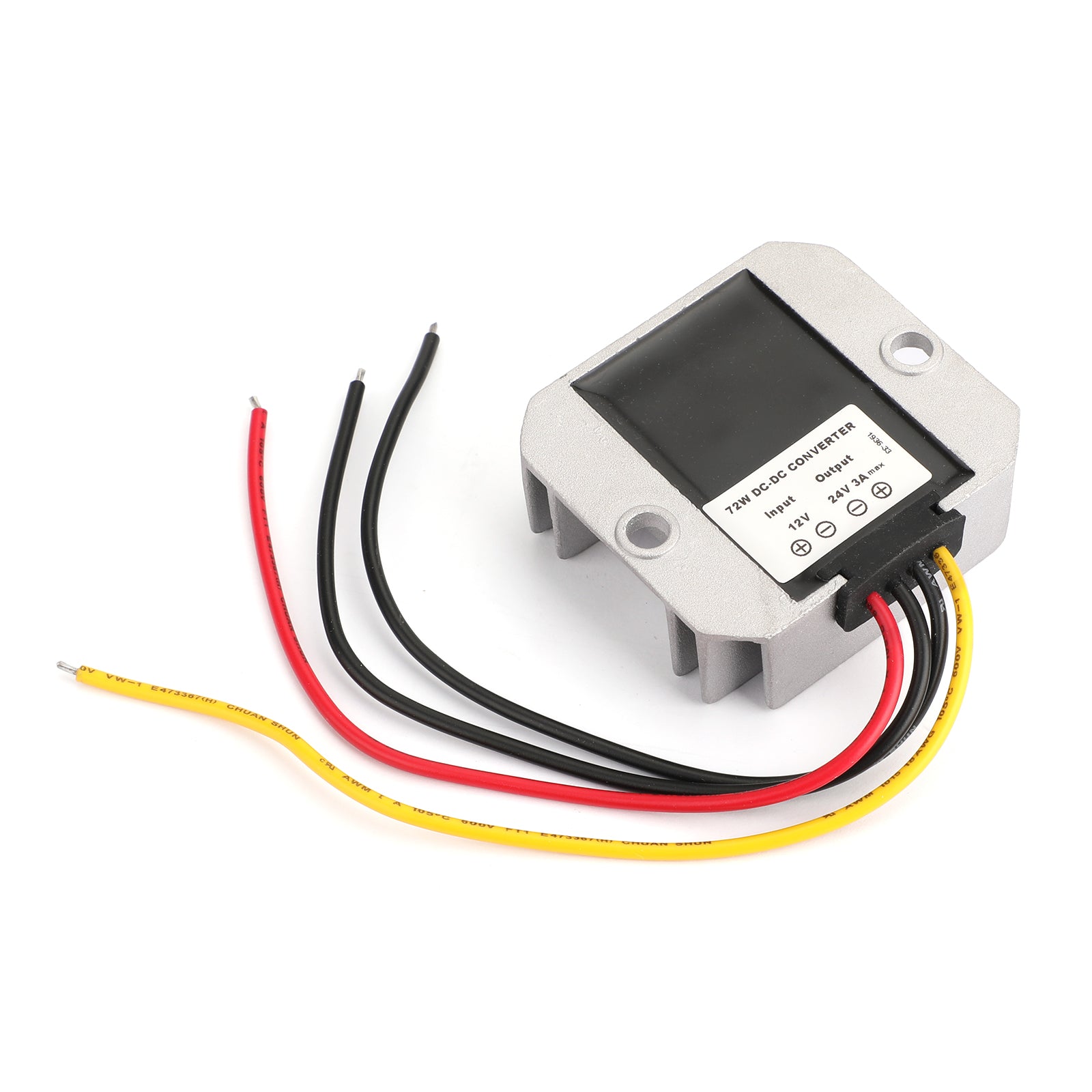 Waterproof DC-DC 12V Step Up to 24V 1-20A Car Power Supply Converter Regulator
