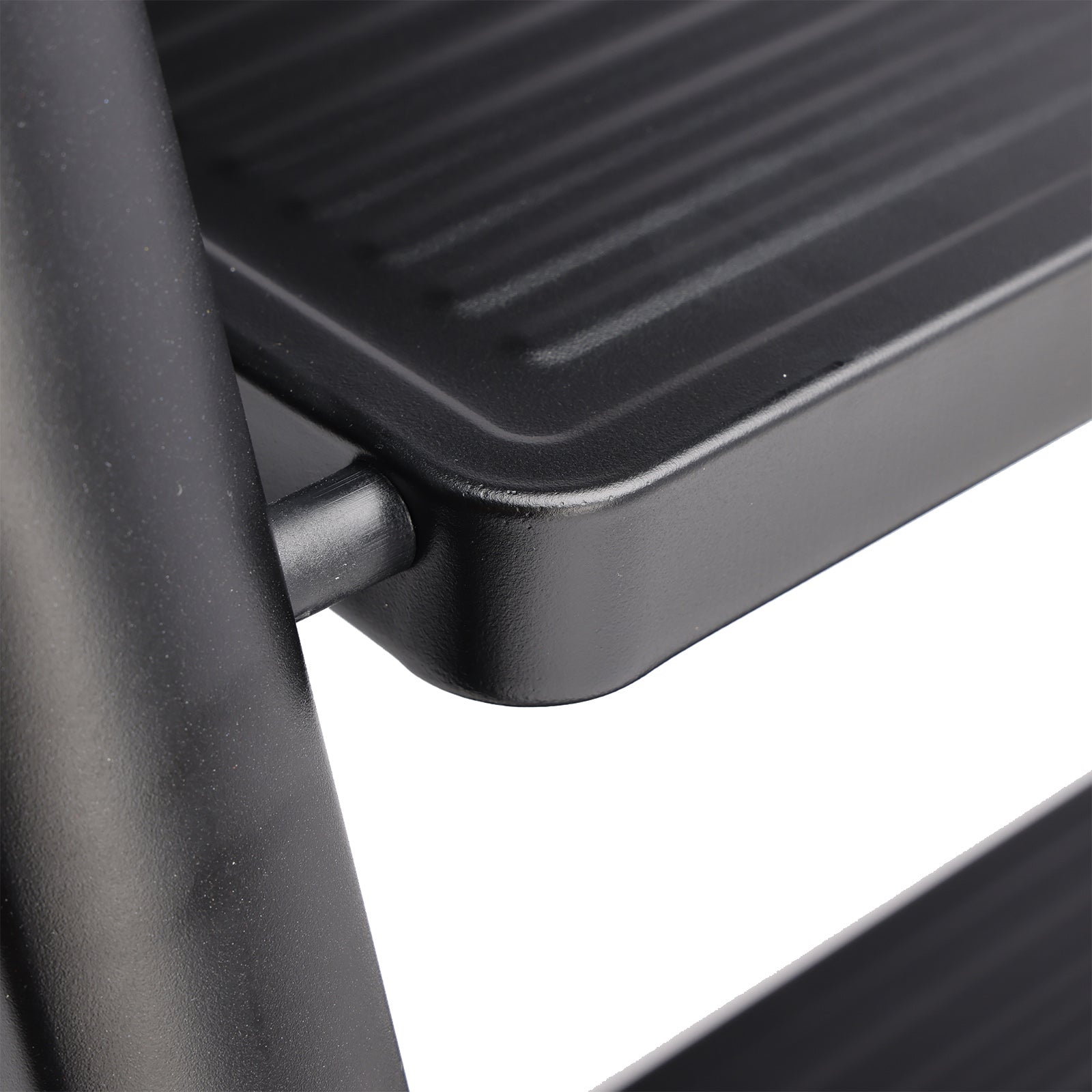 4-Step Folding Step Ladder, Aluminum - Wide Anti-Slip Treads, Lightweight & Compact