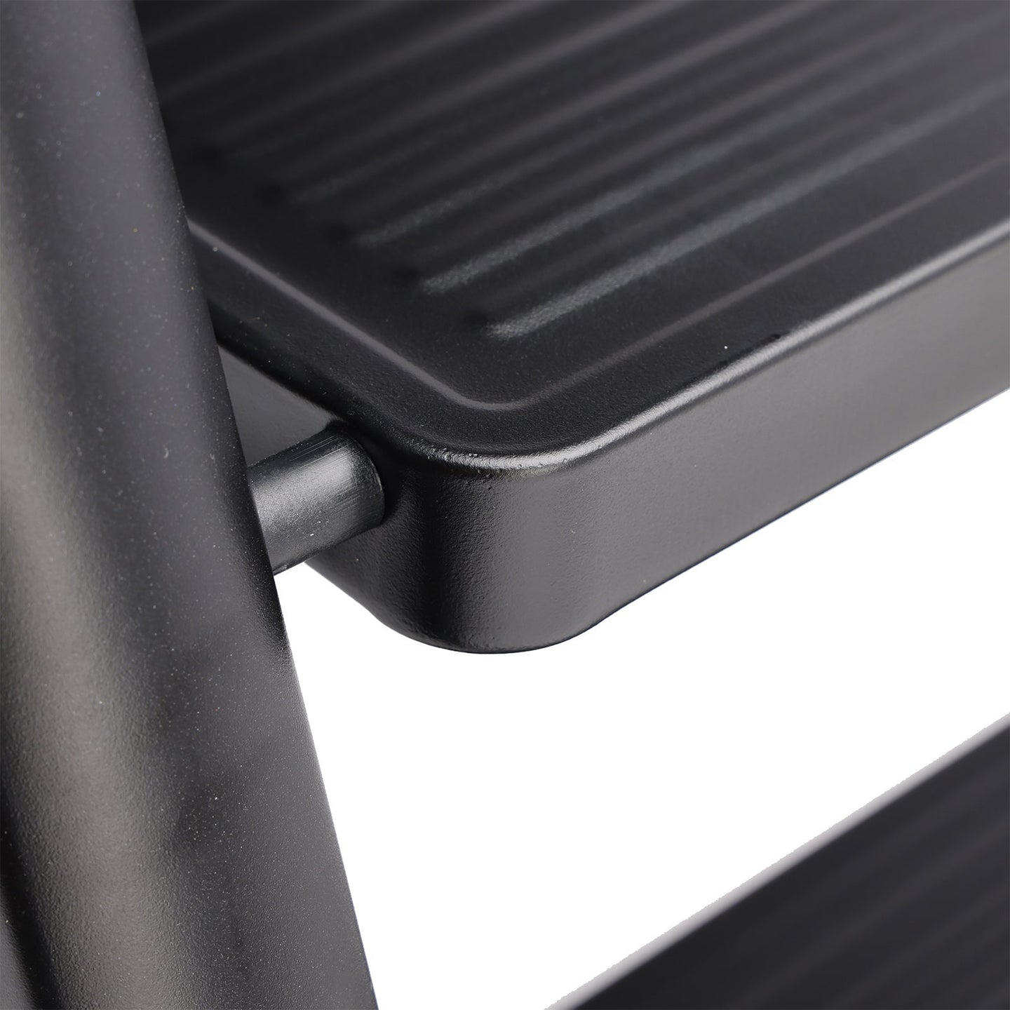 4-Step Folding Step Ladder, Aluminum - Wide Anti-Slip Treads, Lightweight & Compact