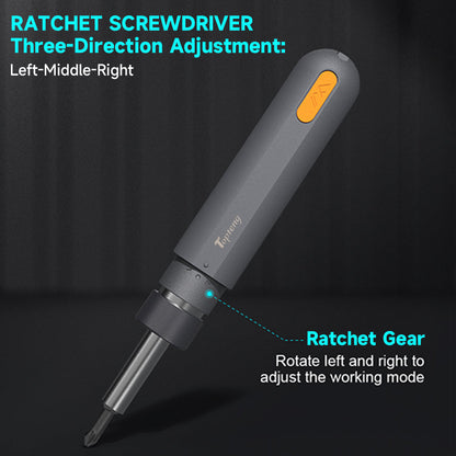 Ratchet Screwdriver Set 50Nm Torque Ideal for Small Electronic Repairs