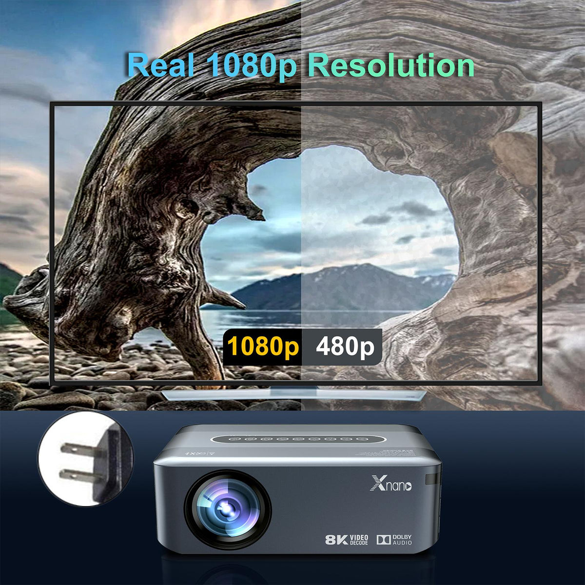 Smart Wireless Multi-Mode Remote Projector