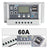 10A-60A PWM Solar Controller Display Current Solar Street Light Control 0V Start