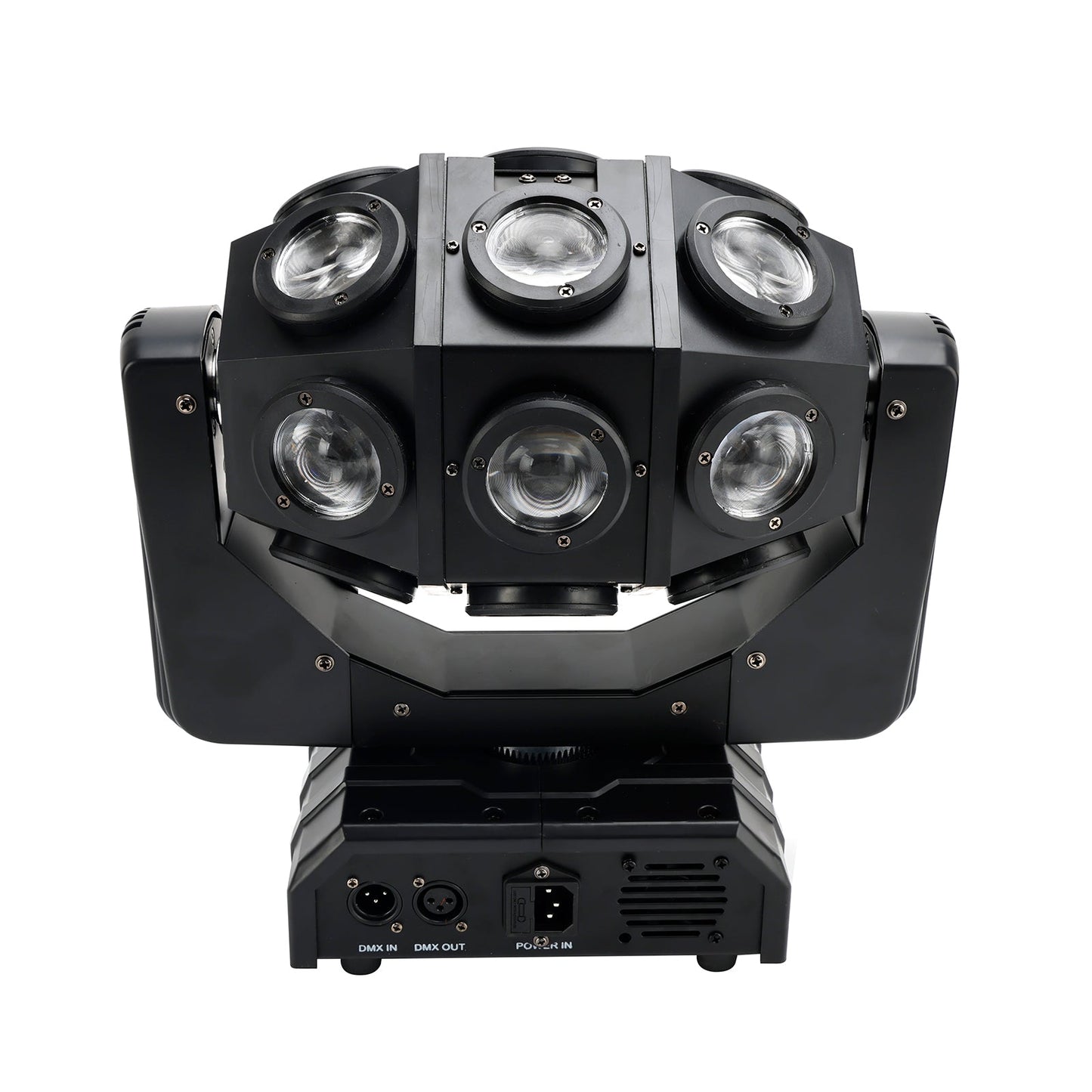 180W RGBW LED Moving Head Stage Light – 18 Beam Rotating DMX DJ Disco Party Effect